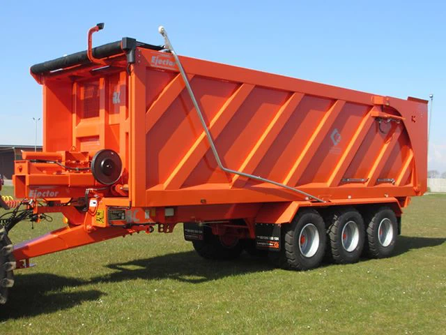 Ejector push off tipper Ejector push off tipper