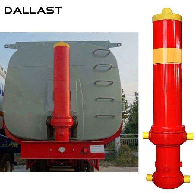 Single Acting Vertical Telescopic Hydraulic Cylinder