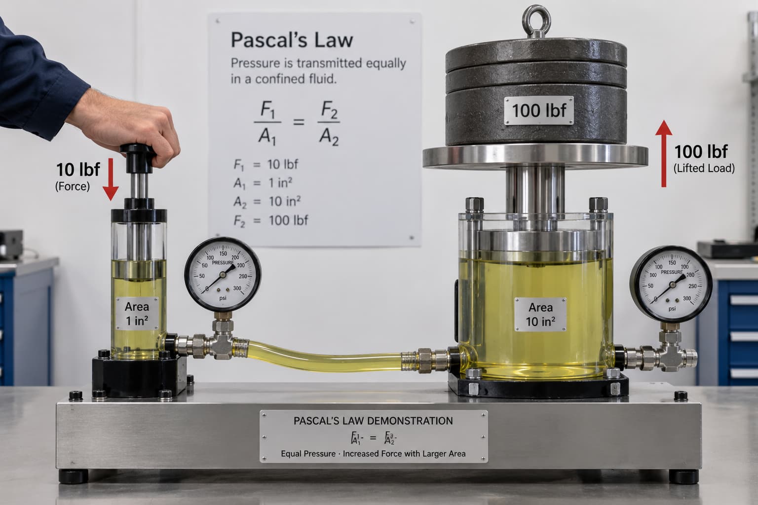 hydraulic pressure hydraulic pressure