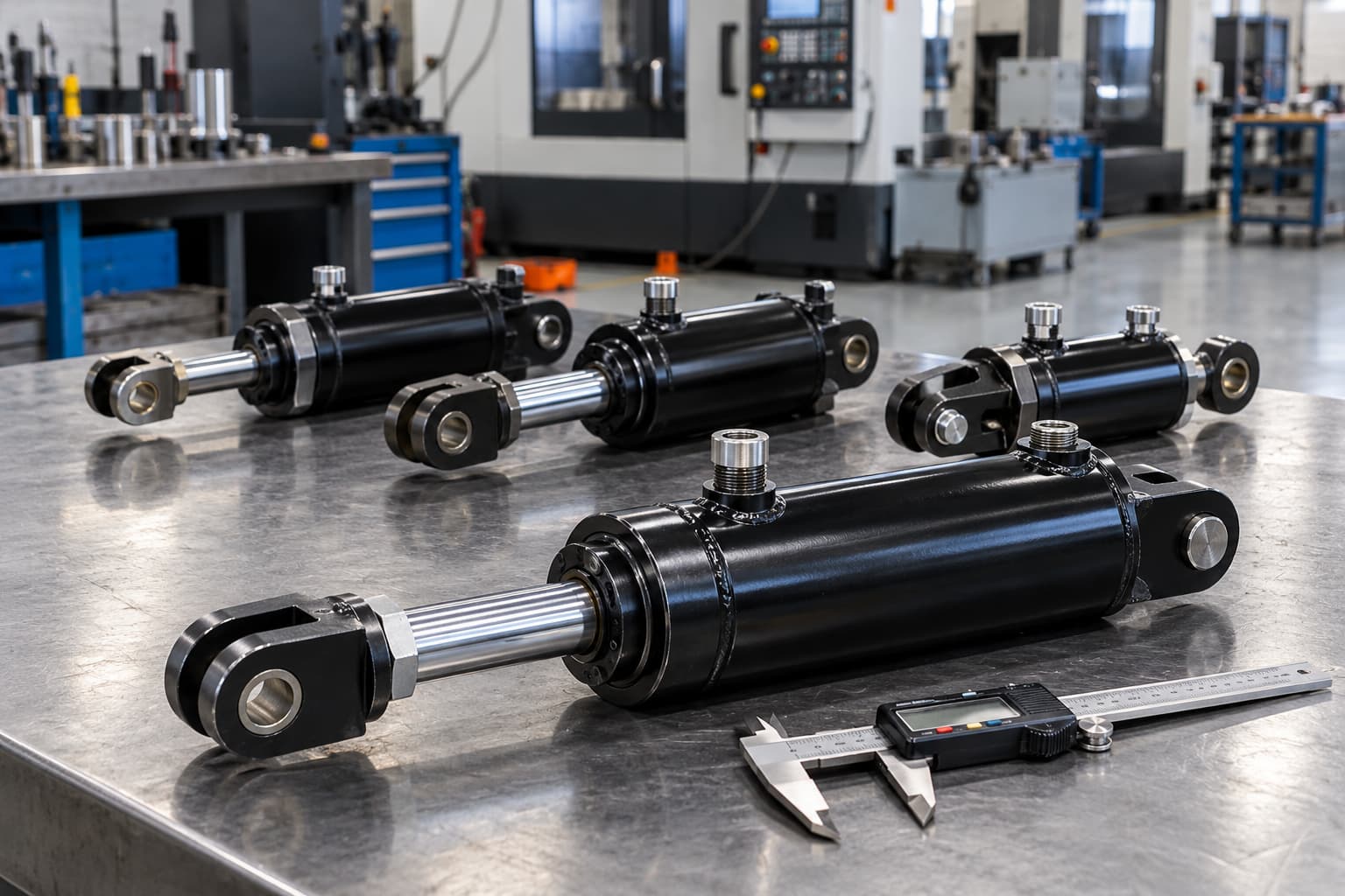 Small hydraulic ram Small hydraulic ram