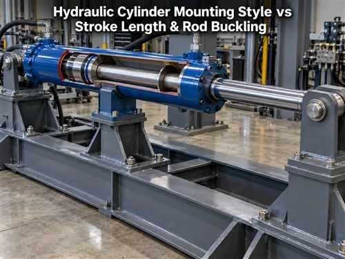 Hydraulic Cylinder Mounting Style vs Stroke Length & Rod Buckling
